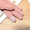 Warm Gloves In Autumn and Winter Plus Velvet Thickened Cute Bow with Fur Mouth Outdoor Riding Women Driving Touch Screen Gloves