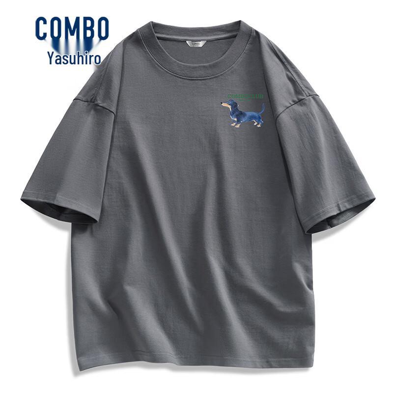 Kangbo 260g Heavy Cotton Short-Sleeve T-Shirt Unisex 190