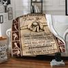 1pc To Grandson Motivational Quote Blanket - Perfect Gift for Birthdays, Christmas & Halloween- Soft, Warm & Versatile yy250909119