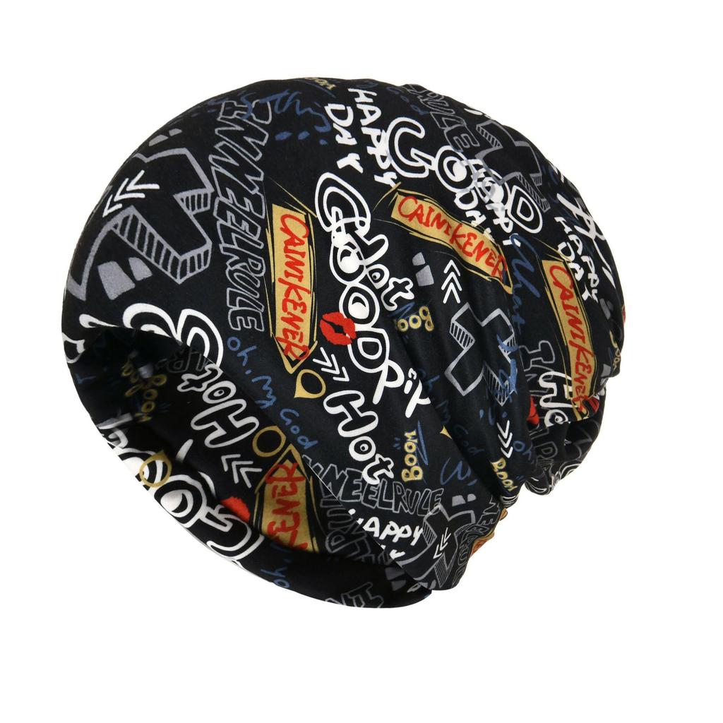 Multifunctional German Velvet Slouchy Beanie – Warm, Knitted Hat for Large Head Circumference