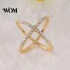 Women Scarf Accessory Rhinestone X-Shape Ring, Metal Geometric Clip, Sparkling Modern Clip Slide Ring for Silk Scarves Neckerchiefs Shawls Shirts