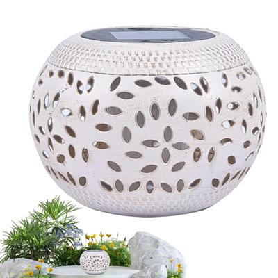 Outdoor Garden Waterproof Solar Light Iron Art Light Hollow LED Landscape Light Garden Decoration Solar Powered Light