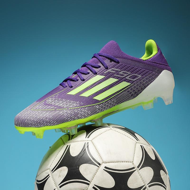 World Cup new youth football shoes student grass long nails men's and women's broken nails green shade training shoes