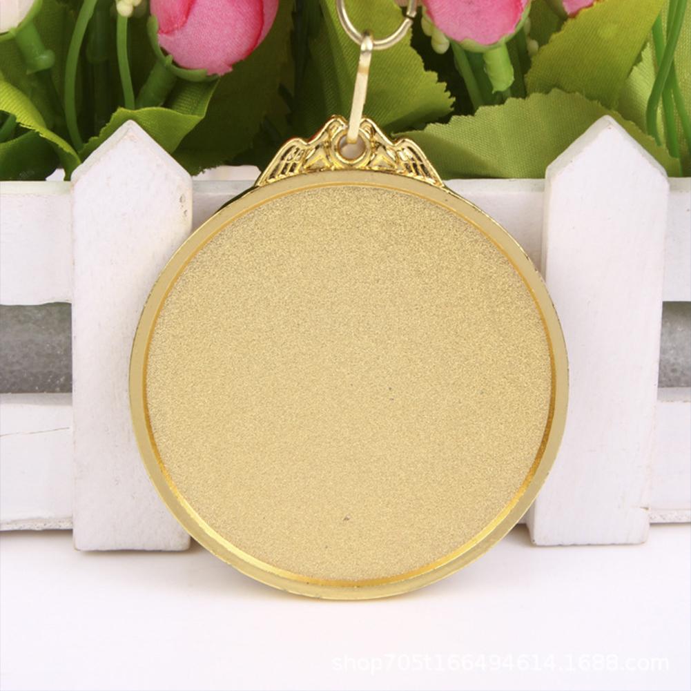 6.5cm Swimming Medal Competition Awards with Neck Ribbon Metal Winner Medals Gold/Silver/Bronze Medal for Sports Competition
