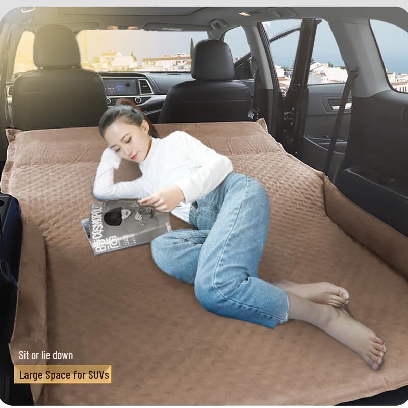 OEING Inflatable Car Travel Mattress