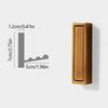Alloy Clothes Hook Foldable Bathroom Towel Hook Wall Mounted Folding Coat Hook Key Towel Storage Hook Bathroom Bedroom Shelf
