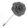Lapel Flower Daisy Handmade Boutonniere Stick Brooch Pin Men's Accessories