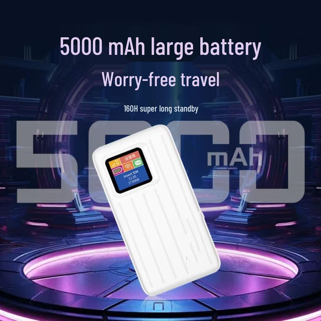 5G Tri-Network WiFi6 Car Router for Outdoor Live Streaming