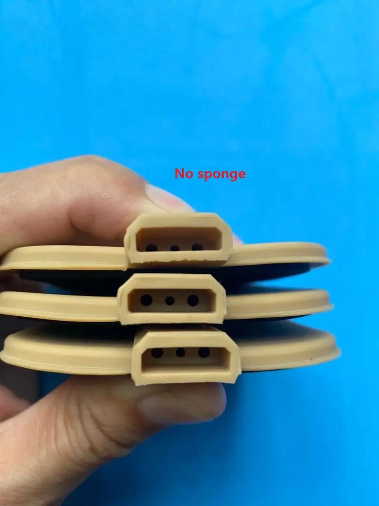Silicone Micro-current Muscle Stimution Pad/2Pin or 3 Pin Cable,for Beauty/DDS Bioelectric Therapy/ Acid-base Massage Equipment
