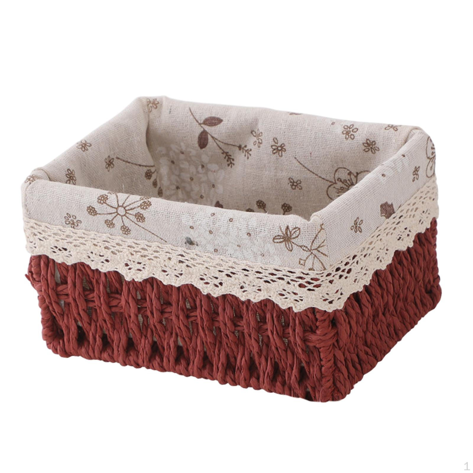 

Настольная корзина для хранения, контейнер-поднос, косметический держатель, универсальный органайзер, контейнер для