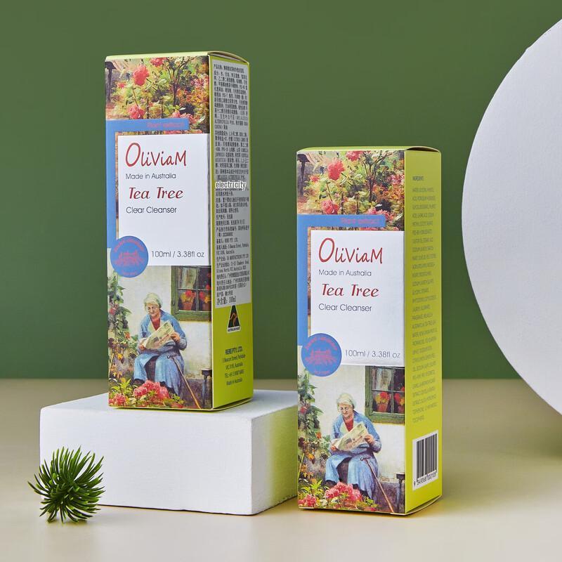 OLIVIAM Australian Tea Tree & Goat Milk Purifying Facial Cleanser