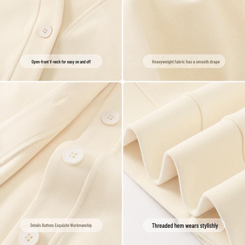 Warrior Women's 2025 Autumn V-Neck Sweatshirt Cardigan