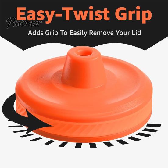 Reusable Bottle Replacement Parts Flip Cap for 30oz/32oz Squeeze Sports Bottles, Leakproof Water Lid with Pressure Repair Relief Valve, Food