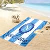 SSC Napoli Custom Name Print Beach Towel, Large Soft Quick Dry Towel for Beach Camping Swimming