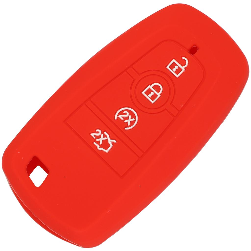 Jingyuqin Fernbedienung 4 Tasten Schlüsselhülle Abdeckung Für Ford Fusion Mustang Explorer F-150 F-250 F-350 2017 2018 Skin Halter