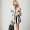 Mid Long Faux Fur Coat Women Plush Fox Fur Jacket Ladies Winter Fashion Fluffy Jacket Plus Size 7XL Overcoat