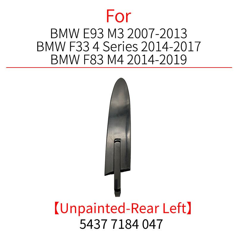 For BMW E93 F33 F83 Car Left / Right Hinge Covers Roof Convertible Trim strip Accessory For BMW M3 M4 4 Series 420 425 430
