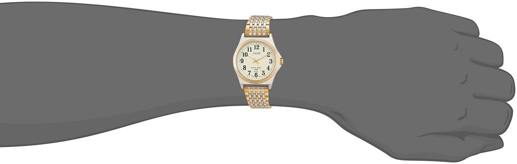Sun Flame Co., Ltd. J-Axis NAG52NAG52-T Men's Gold Watch