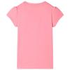 T-shirt pour enfants rose néon 92/104/116/128/140