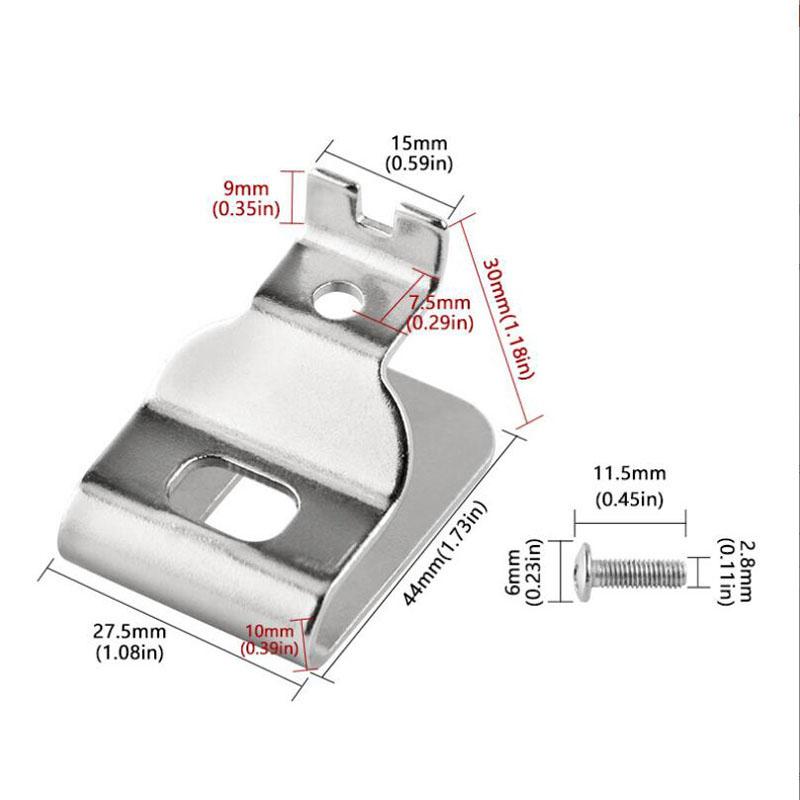 

Крючки для крепления на ремень электрической дрели для шуруповерта DeWalt 18 В 20 В N268241 N169778 DCD980 Hammer Impact Wrench Accessories A
