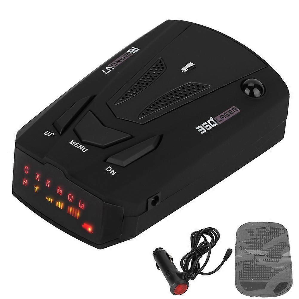 16-band Frequency Laser Radar Detector, 360
