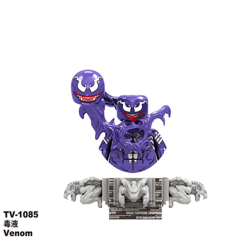 

Marvel Legends Карнаж Веном Блоки Кирпичики Анти-Веном Эдди Брок Для Игрушек Подарков Фигурки Экшн Строительные Блоки Для Детей