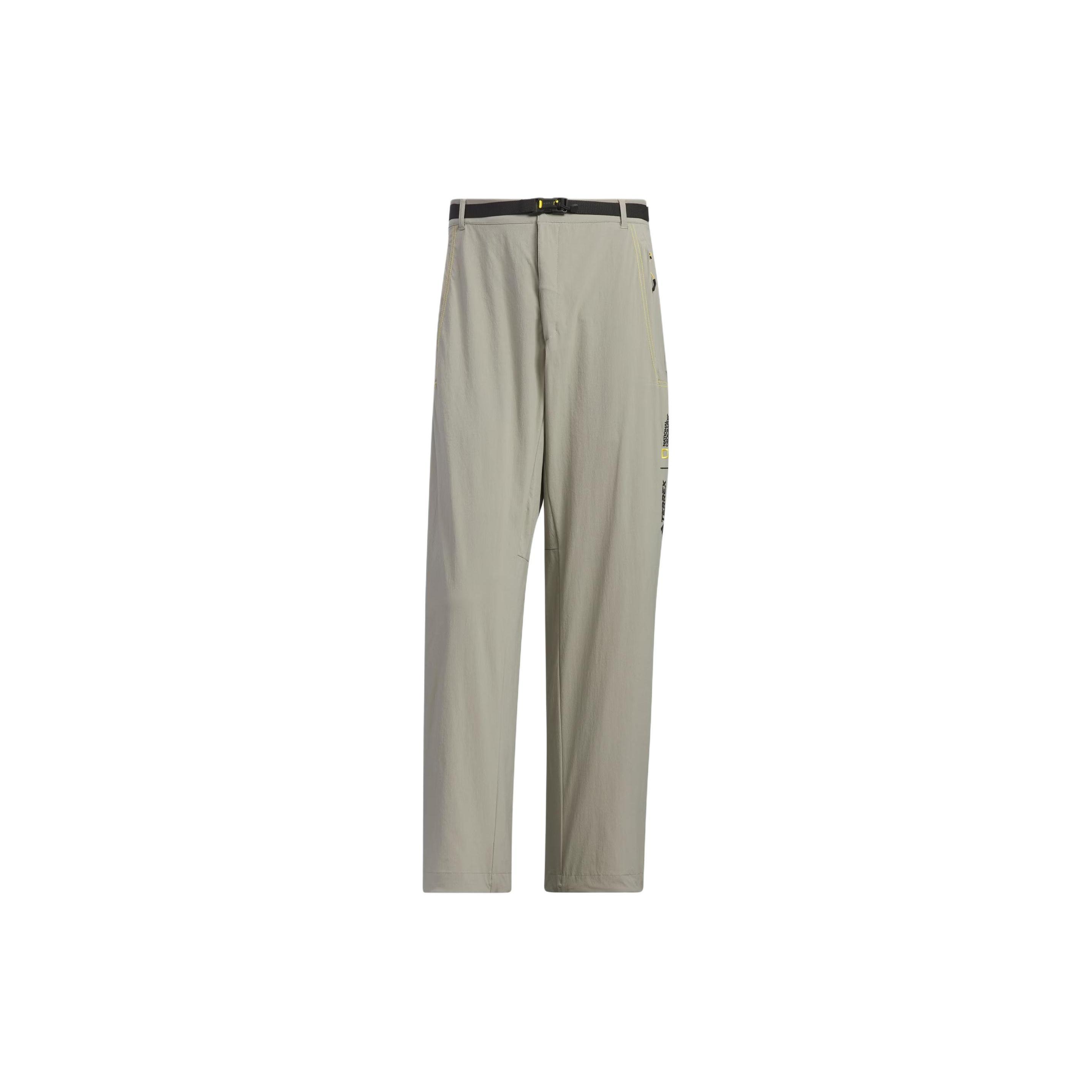 adidas National Geographic DWR Pants Asia Sizing Silver Pebble Men s IS9527 L