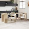 Dining Table 240 x 85 x 75 cm Particleboard Sonoma Oak