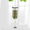 1 Large Outdoor Wind Chime Copper Bell Antique Wind Chime Hanging with Aluminium Alloy Tube Decorative Patio Art Decorations