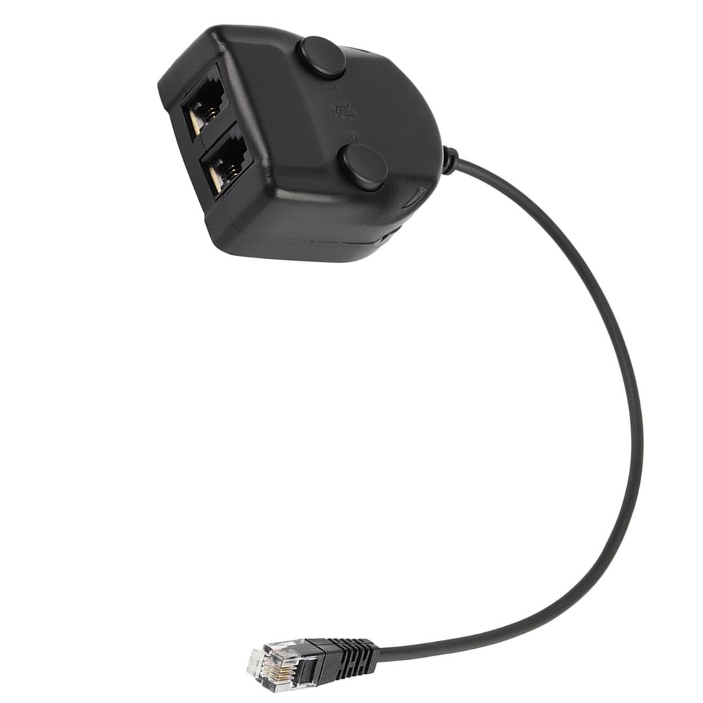 Crystal Headset Telephone Training Box Splitter Adapter Volume Control Intelligent Sound Closed