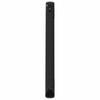 Universal Handle 12 pcs Black 380 x 34 x 85 mm Aluminium and PP
