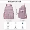 School Backpack Child Girl Book Bags Women Casual Outdoor Daypack Feminina Waterproof Backpack Multi-Pocket Travel Laptop Bag