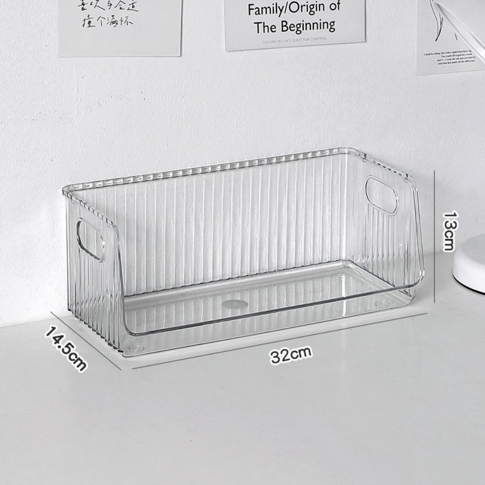 

Складной настольный ящик для хранения Прозрачный органайзер для закусок и всякой всячины Домашний офис Style B