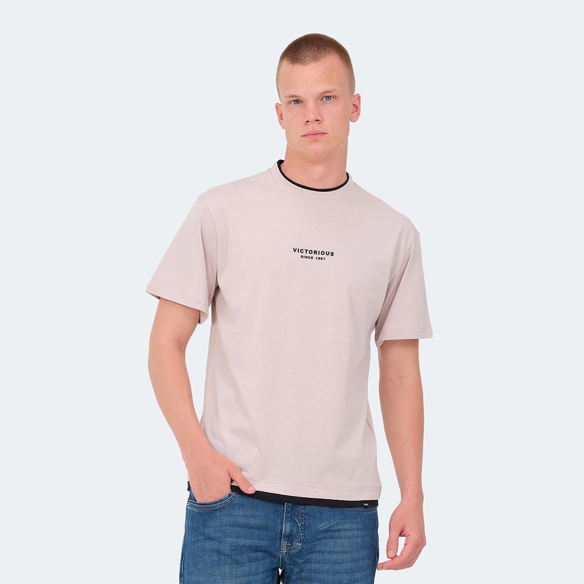 

VRENI-Stone Gray Men s T-Shirt M серый