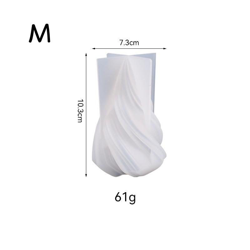 

Силиконовая форма для свечей с волновым столбом для изготовления свечей, ароматерапевтическая форма для свечей, украшения, форма для литья эпоксидной смолы M