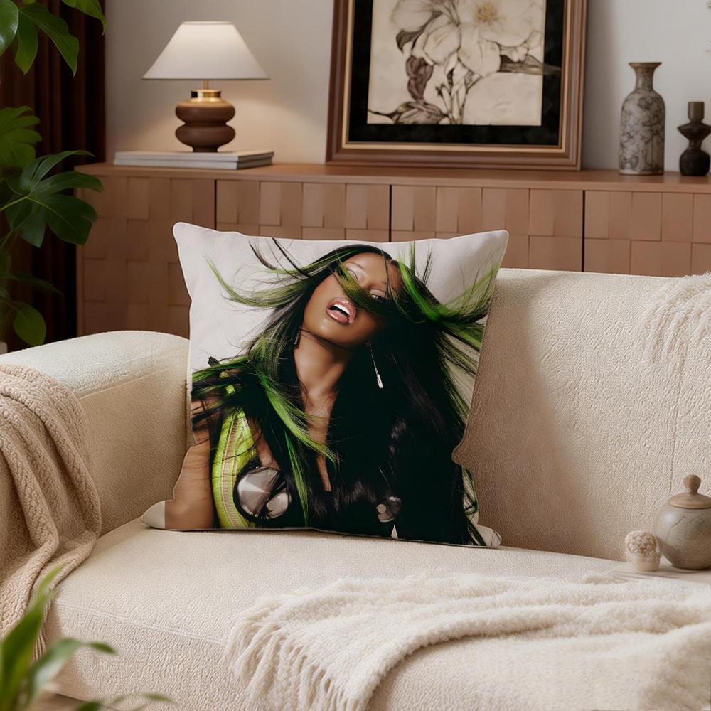 ·Bcardi B Cushion Cover Cushion Cover Set 4Pcs 50X50 45X45 40X40 Pillowcase Decorative Sofa Home Decor