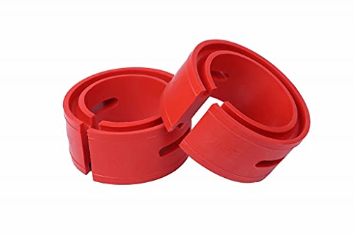 

Резиновая проставка пружины Резиновая универсальная 2 шт. комплект Красная Регулируемая по высоте проставка подвески Внешние кастомные детали (30мм)