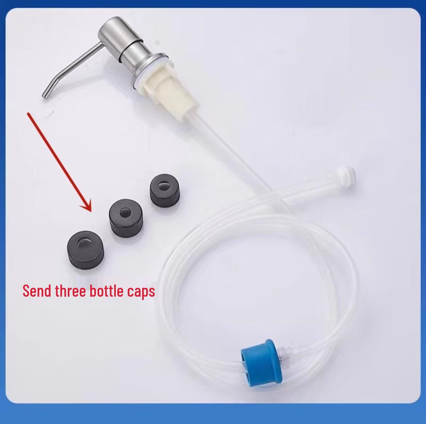 304 Stainless Steel Kitchen Sink Soap Dispenser with Extension Tube