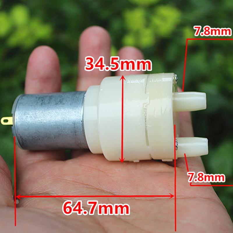 Pompă de apă micro Usb DC 3V-6V Pompă cu autoamorsare Pompă mică cu diafragmă mică