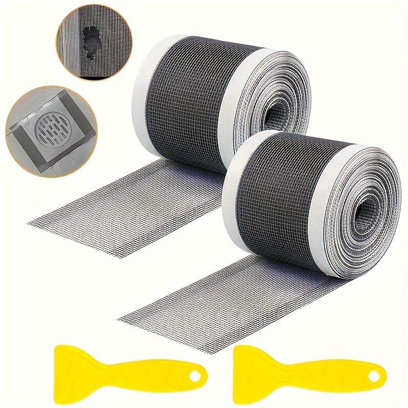 Self-adhesive Bathroom Drain Hair Filter Mesh Stickers - 200cm/78.7 Inch Roll, Suitable for Any Drain