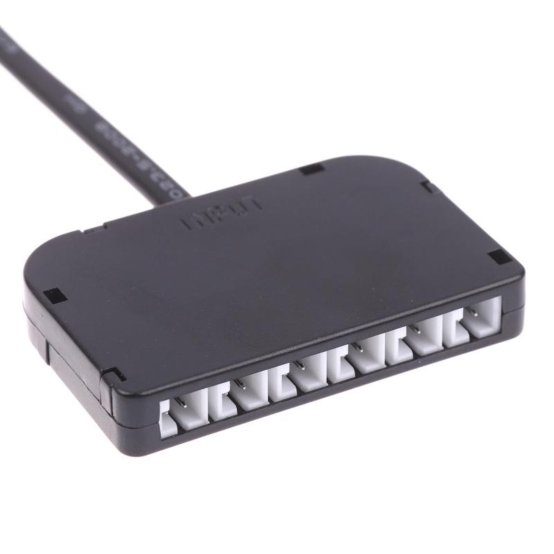 Dupont Terminal Junction Box 6/10 Port Hub Splitter Dupont Male Plug Cable Quick Line Connector For Led Strip Light Power