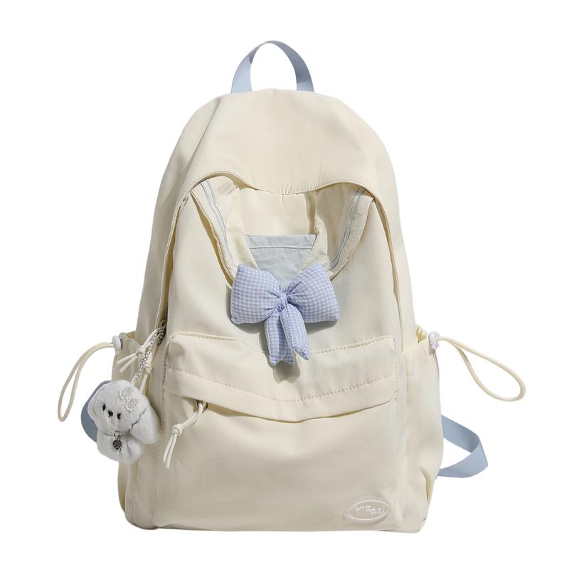 Student Schoolbag Women's Bow Backpack