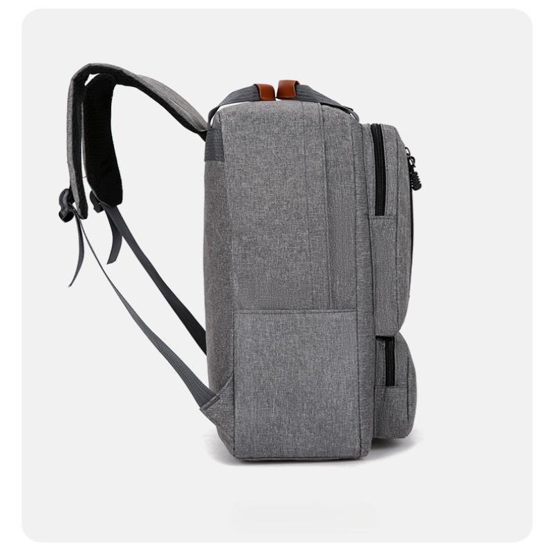 3Pcs/set New Three-piece Backpack Men's Business Outdoor Large-capacity Commuting Schoolbag Men's High School Student Trendy Backpack
