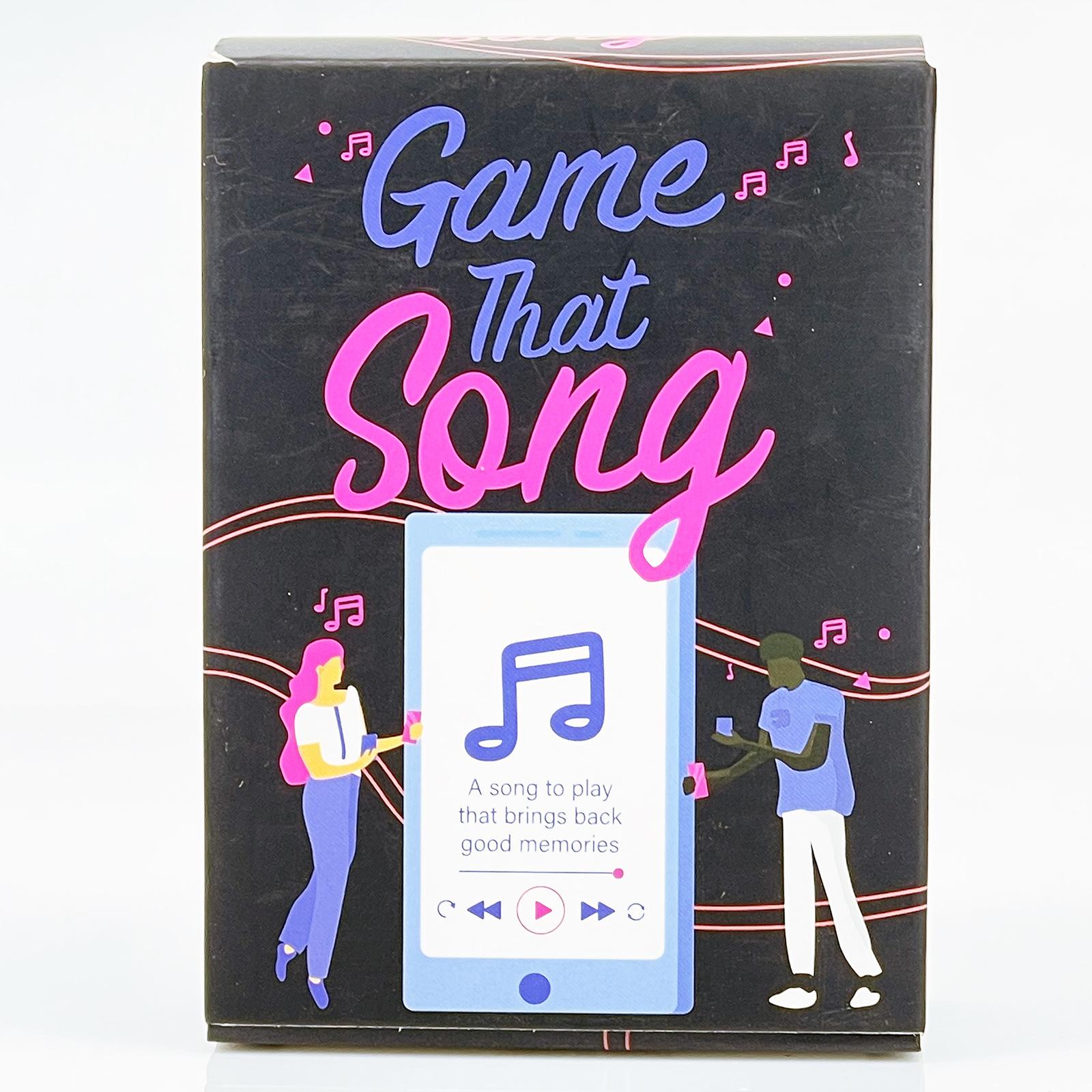 Game That Song Full English Music Game Adult Party Card Game Party Board Game