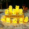 Christmas Home Decoration Xmas Desk Accessories House Micro Landscape Santa Claus Figure Christmas Gift for Women Girls