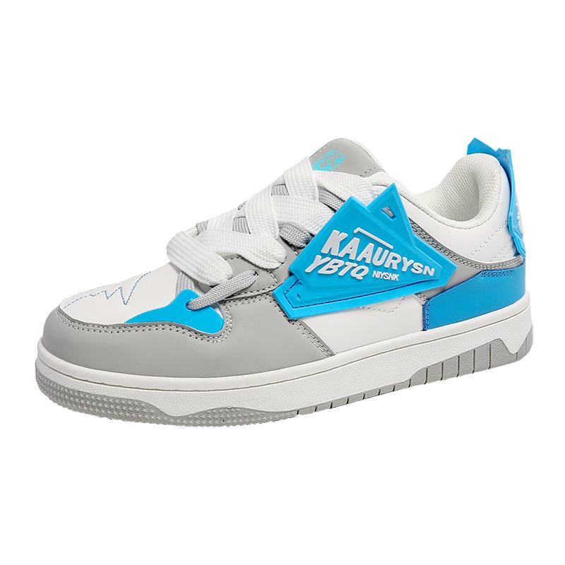 

China-Chic Ins модная повседневная обувь мужская шикарная универсальная студенческая контрастная пара кроссовок 41 синий