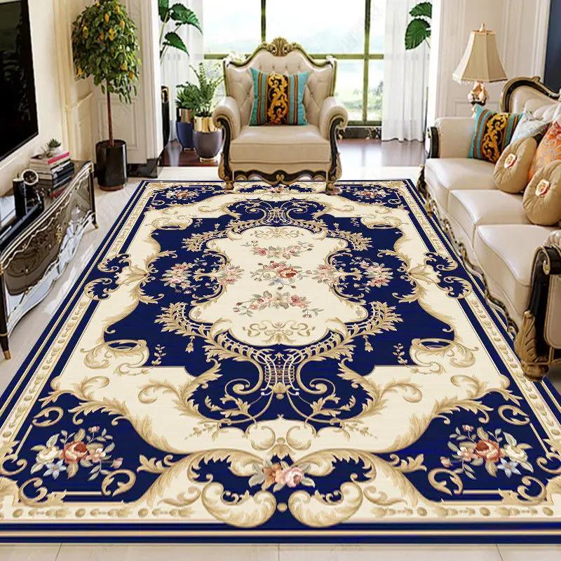 European Style Carpet Living Room Large Area Rugs Bedroom Bedside Mat Home Porch Entry Doormat Alfombras Para La Sala Moderna