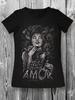T-Shirt Medusa Gorgon Black Graphic