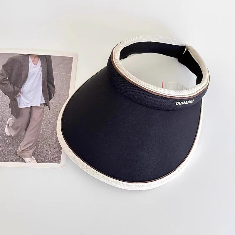 

Женская складная шляпа от солнца в корейском стиле с защитой от УФ-лучей One Size