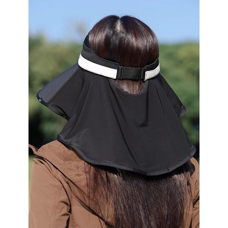 New Summer Sun Hat Sun Hat Beach Hat Empty Top Hat Extra Large New Sun Protection Hat UV Protection